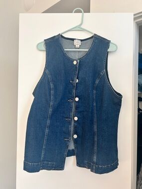 Maeve Denim Vest